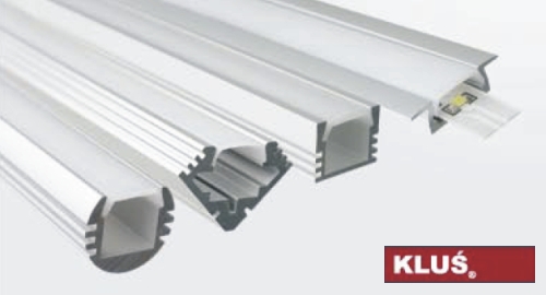 ¨AL lišty pro LED nasvícení nábytku,kuchyní, polic a dalších prostor