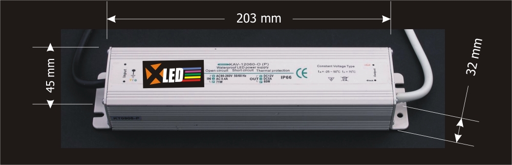 Zdroj - AC230V/DC24V/2,5A/60W