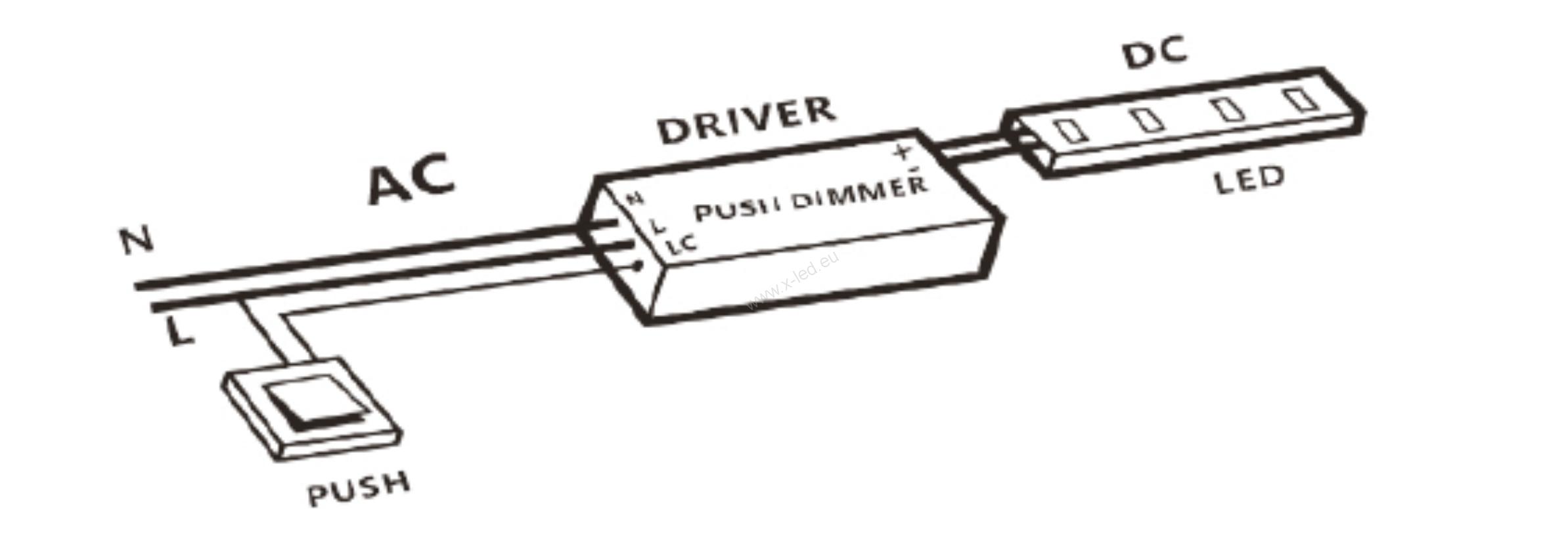 Zdroj s regulací - AC230V/DC12V/2,5A/30W