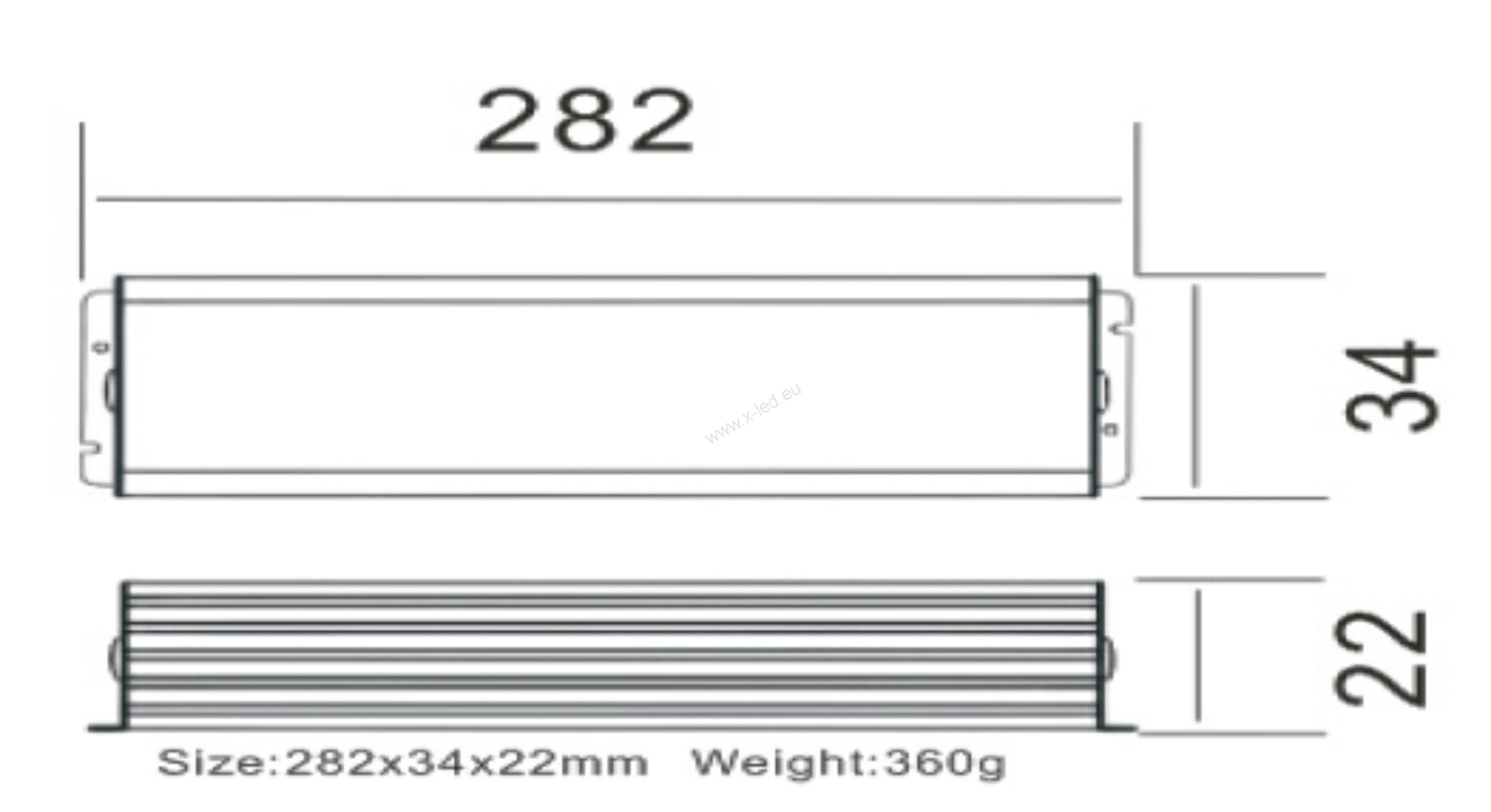 Zdroj s regulací - AC230V/DC12V/3,75A/45W