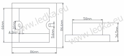 Dotykový stmívač LINEAR DC PWM