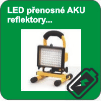 LED HALOGENOVÉ REFLEKTORY 10-200W